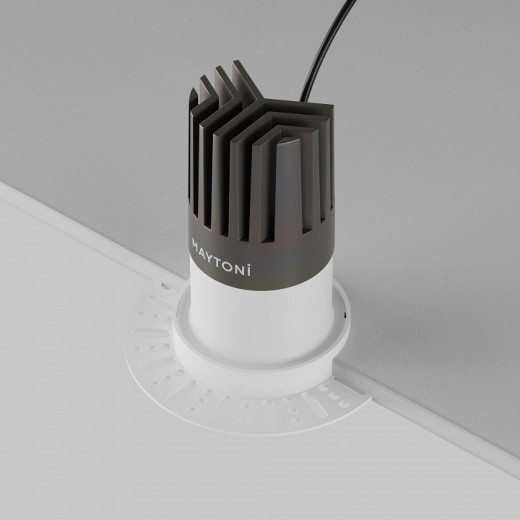 Встраиваемый светильник Maytoni  DL122-15W-3K-TRS-W
