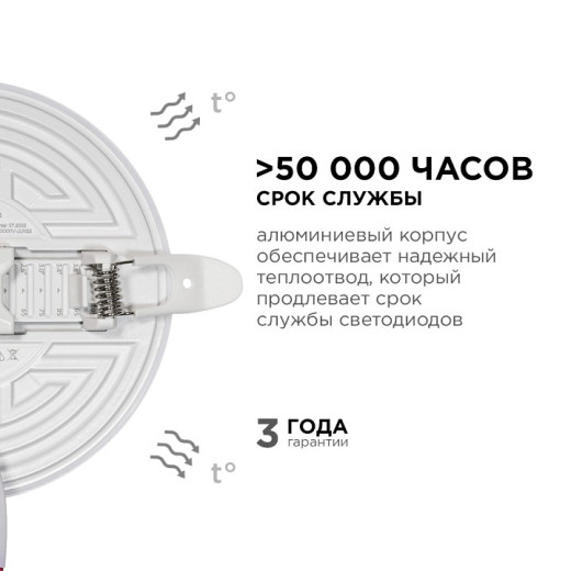 Встраиваемый светильник Apeyron Electrics  06-105