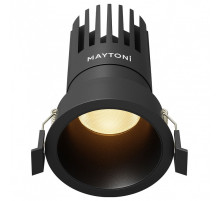 Встраиваемый светильник Maytoni Dip DL118-15W-2.7K-B