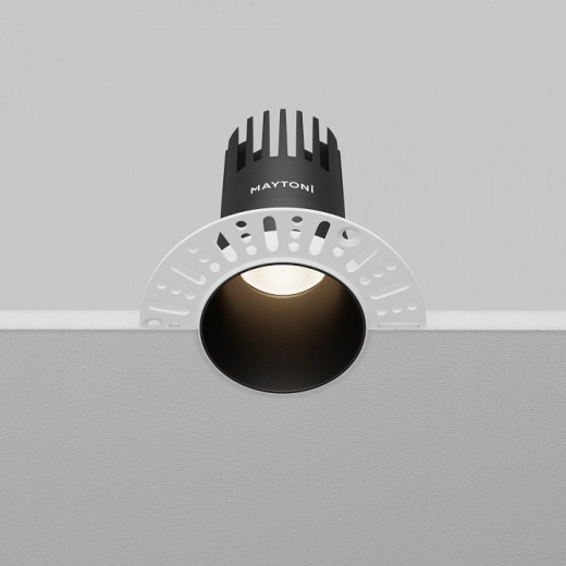 Встраиваемый светильник Maytoni Dip DL120-10W-4K-TRS-B