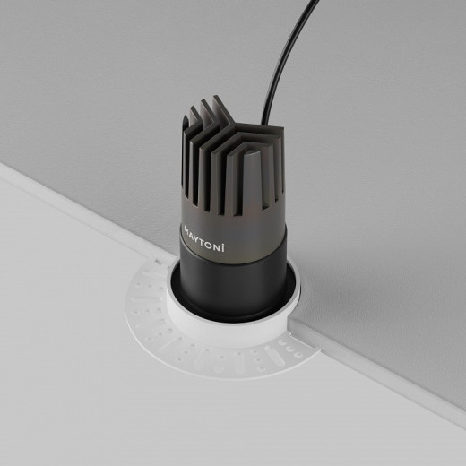 Встраиваемый светильник Maytoni  DL120-10W-3K-TRS-B