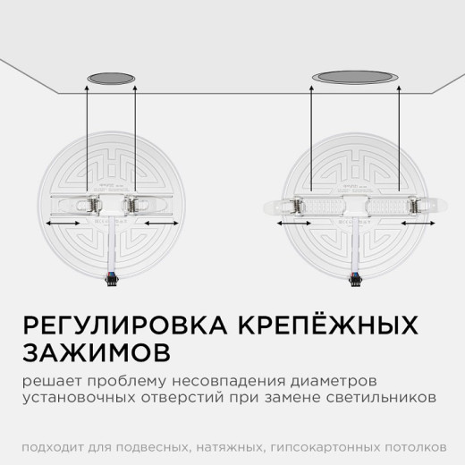 Встраиваемый светильник Apeyron Electrics  06-108