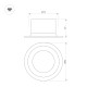 Встраиваемый светильник Arlight MS-DROP 056677
