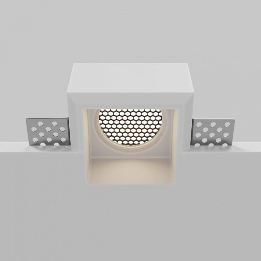 Встраиваемый светильник Maytoni Technical Gyps Modern DL131-GU10-01-W