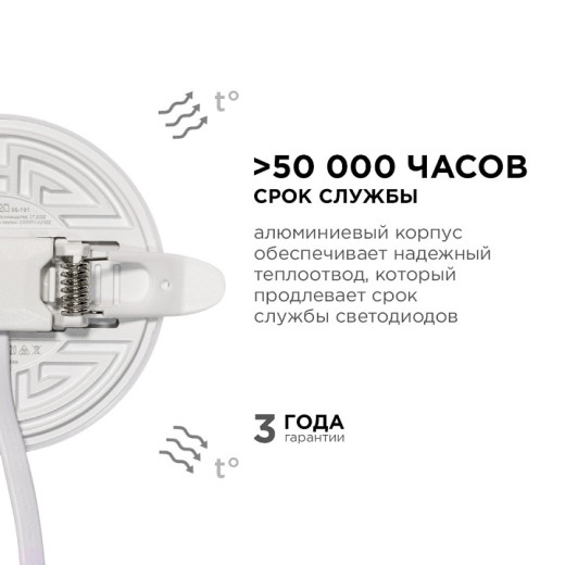 Встраиваемый светильник Apeyron Electrics  06-101