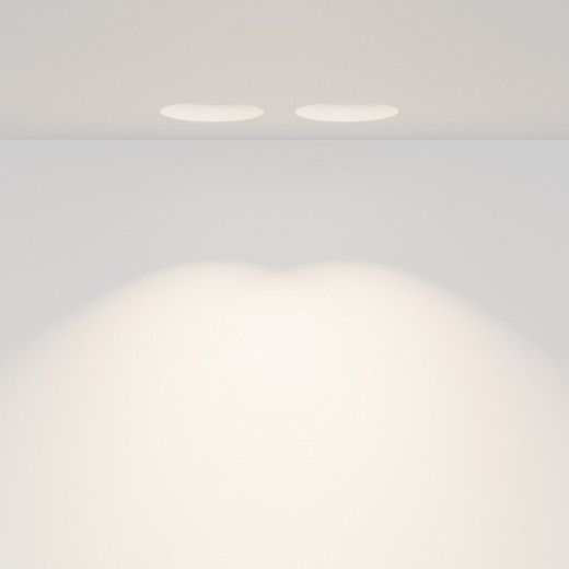 Встраиваемый светильник Maytoni Gyps Modern DL002-GU10-02-W