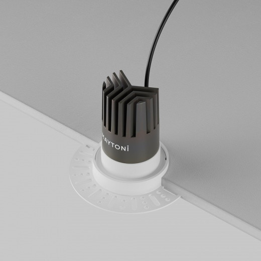 Встраиваемый светильник Maytoni  DL124-10W-3K-TRS-W