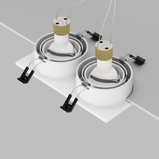 Встраиваемый светильник Maytoni Technical Атом DL024-2-02W-1(N)