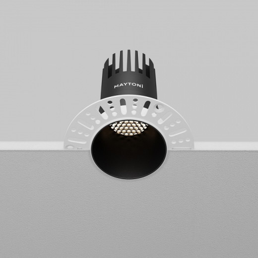 Встраиваемый светильник Maytoni Dip DL120-10W-4K-TRS-B