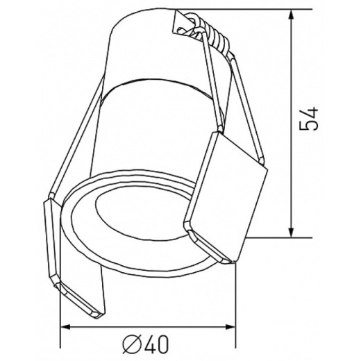 Встраиваемый светильник DesignLed HIDDEN 00-00006638