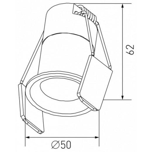 Встраиваемый светильник DesignLed HIDDEN 00-00006643