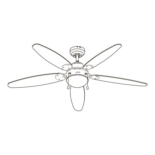 Светильник с вентилятором Globo Azura 308