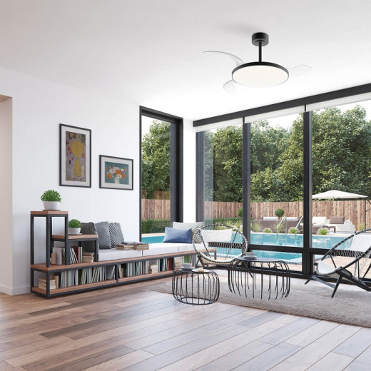 Светильник с вентилятором Mantra SLIM FAN 9055