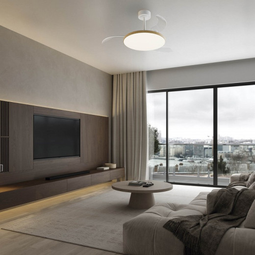 Светильник с вентилятором Mantra SLIM FAN 9007