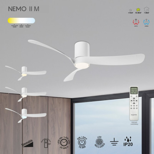 Светильник с вентилятором Mantra NEMO 9557
