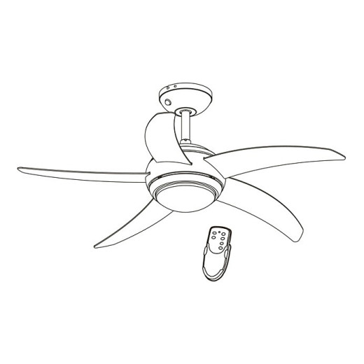 Светильник с вентилятором Globo Fabiola 0306