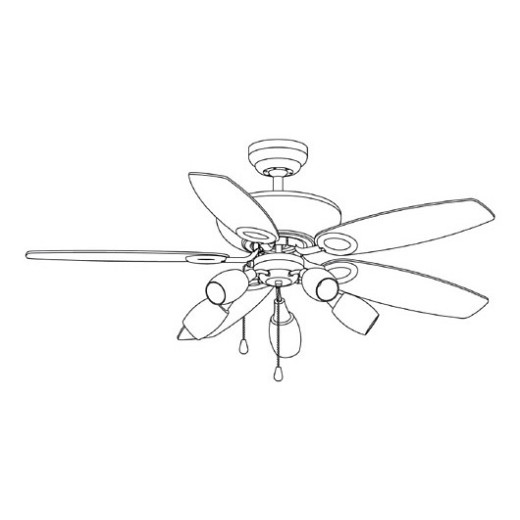 Светильник с вентилятором Globo Jerry 337