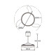 Светильник с вентилятором Mantra GLASS FAN 9527