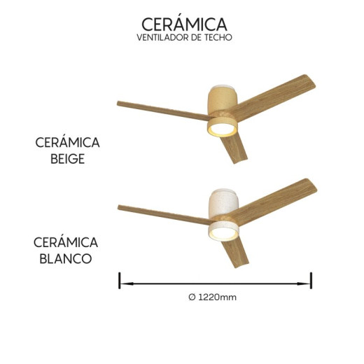 Светильник с вентилятором Mantra CERAMICA 9479