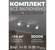 Комплект трековый Hesby Lighting Skylite №13 HSBL_kompl_S013_VI1W3K