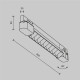 Накладной светильник Maytoni Technical Points TR195-3-10W4K-M-B(N)