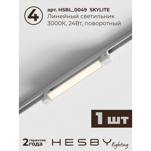 Комплект трековый Hesby Lighting Skylite №14 HSBL_kompl_S014_VI2W3K