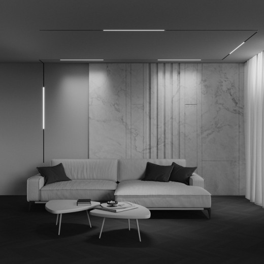 Накладной светильник Maytoni Technical Basis TR240-2-18W4K-B