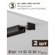 Комплект трековый Hesby Lighting Skylite №14 HSBL_kompl_S014_NI4B4K