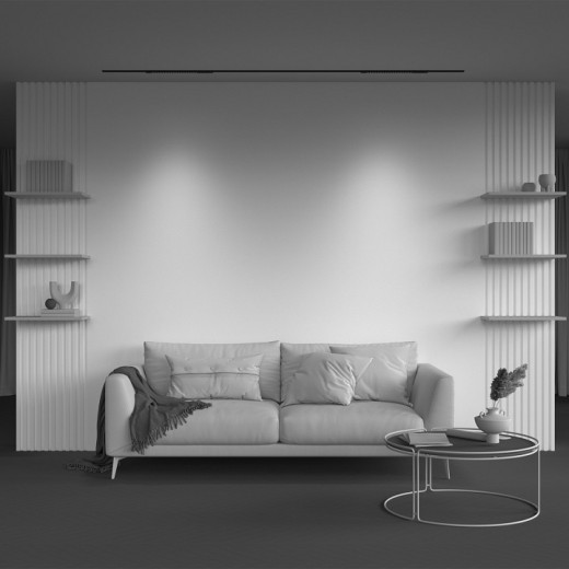 Накладной светильник Maytoni Technical Points TR232-2-15W4K-B