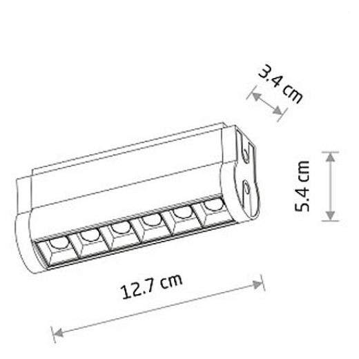Накладной светильник Nowodvorski Focus Swing Led 11335