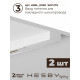 Комплект трековый Hesby Lighting Skylite №3 HSBL_kompl_S003_NI3W3K