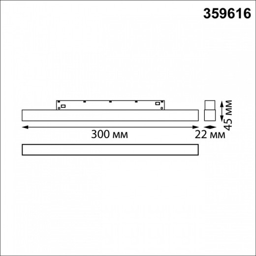 Накладной светильник Novotech SHINO 359616