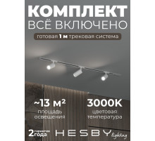 Комплект трековый Hesby Lighting Skylite №3 HSBL_kompl_S003_VI1W3K