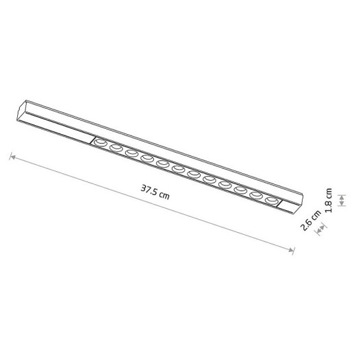 Накладной светильник Nowodvorski Focus Led 11331