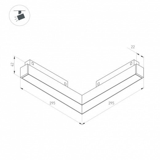 Накладной светильник Arlight MAG-ORIENT 060731