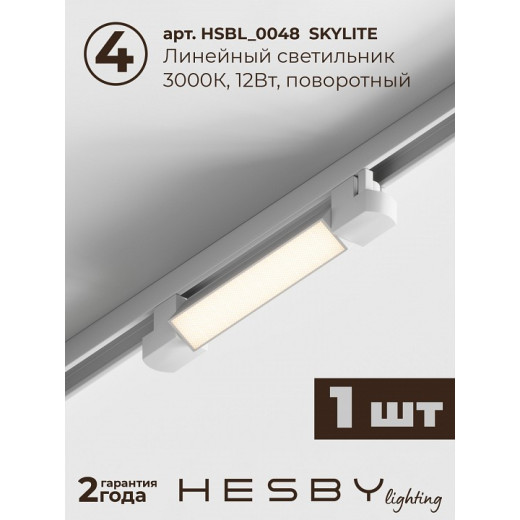 Комплект трековый Hesby Lighting Skylite №14 HSBL_kompl_S014_NI1W3K