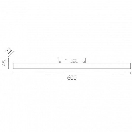 Накладной светильник Lightstar Uno CCT 269606CCT
