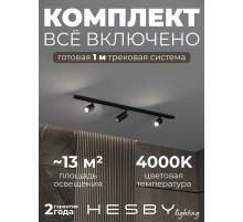 Комплект трековый Hesby Lighting Skylite №3 HSBL_kompl_S003_NI1B4K