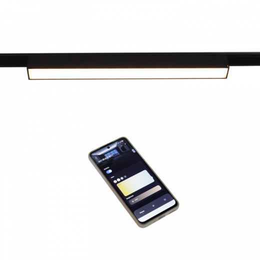 Накладной светильник  13003-9.3-001UR magnetic LED10W BK CCT+SMART