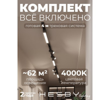 Комплект трековый Hesby Lighting Skylite №5 HSBL_kompl_S005_NI4B4K
