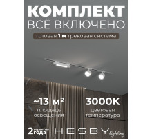 Комплект трековый Hesby Lighting Skylite №14 HSBL_kompl_S014_VI1W3K