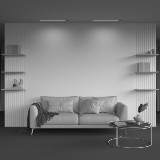 Накладной светильник Maytoni Technical Basis TR231-2-15W4K-B