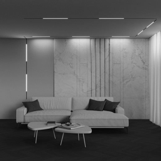 Накладной светильник Maytoni Technical Basis TR240-2-12W4K-B