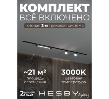 Комплект трековый Hesby Lighting Skylite №14 HSBL_kompl_S014_VI2B3K