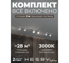 Комплект трековый Hesby Lighting Skylite №13 HSBL_kompl_S013_VI2W3K
