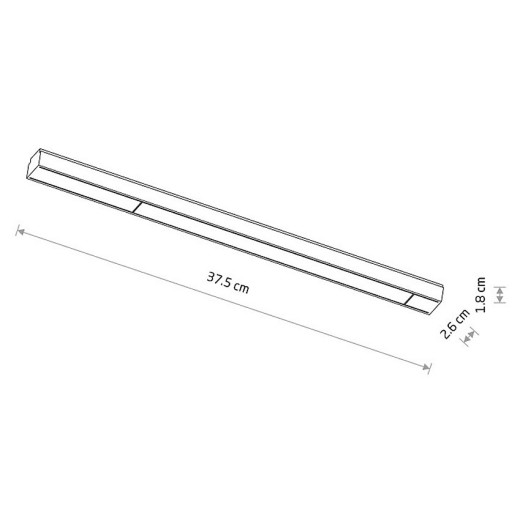 Накладной светильник Nowodvorski Line Led 11307