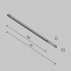 Накладной светильник Maytoni Technical Points TR241-4-12WTW-DSZ-B