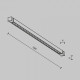 Накладной светильник Maytoni Technical Points TR241-2-6W4K-B