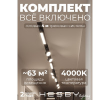 Комплект трековый Hesby Lighting Skylite №14 HSBL_kompl_S014_VI4B4K