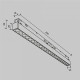 Встраиваемый светильник Maytoni Technical Points TR031-4-24WTW-M-DSZ-B